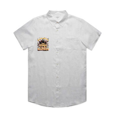 aussie spooks - Mens Linen S/S Shirt Thumbnail