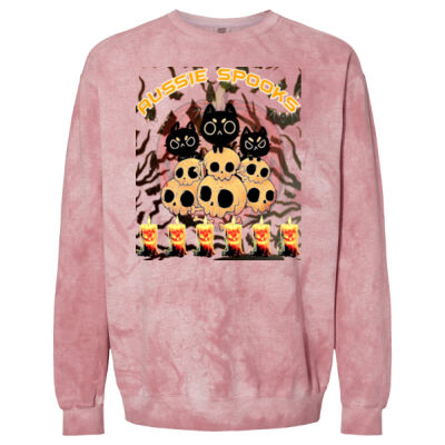 aussie spooks -  Color Blast Adult Crewneck Sweatshirt Thumbnail