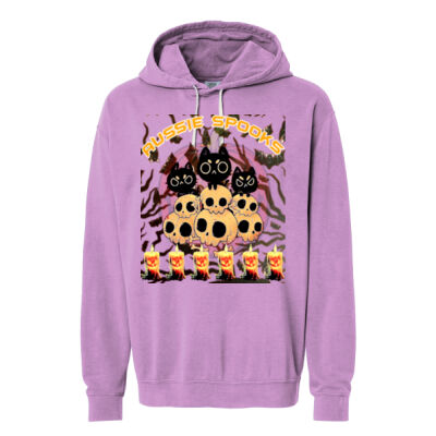 aussie spooks - Lightweight Hooded Sweatshirt Thumbnail