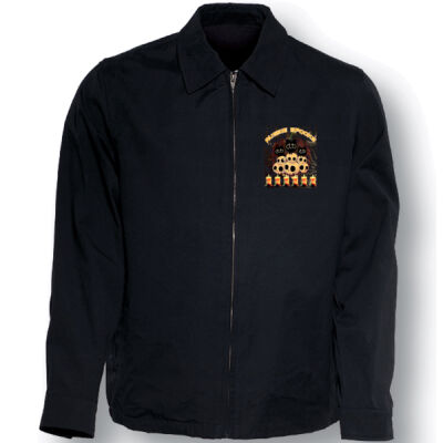 aussie spooks - Unisex Adults Canvas Jacket Thumbnail