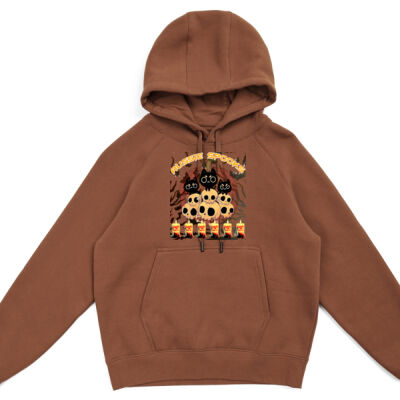 aussie spooks - Womens/Junior Cotton Care Kangaroo Pocket Hoodie Thumbnail
