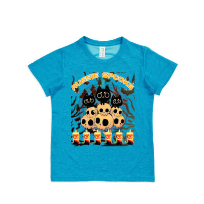 aussie spooks - Kid's Challenger 100% polyester Tee Thumbnail