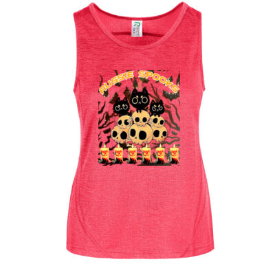 aussie spooks - Ladies' Challenger 100% polyester singlet Thumbnail