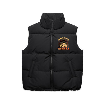 aussie spooks - Wo's Puffer Vest Thumbnail