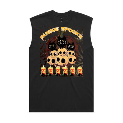 aussie spooks - Mens Heavy Faded Tank Thumbnail