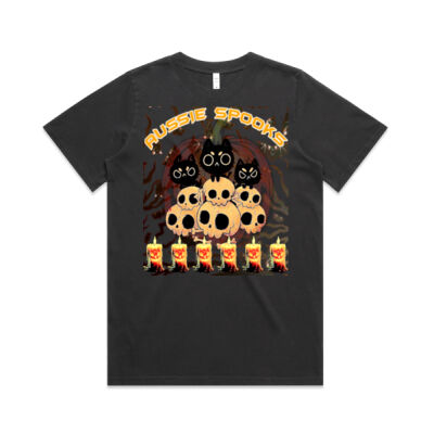 aussie spooks - Wo's Heavy Faded Tee Thumbnail
