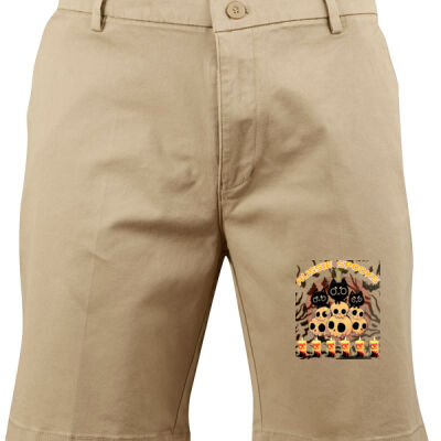 aussie spooks - Mens Stretch Slimfit Boston Chino Shorts Thumbnail
