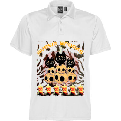 aussie spooks - Men's Eclipse Pique Polo Thumbnail