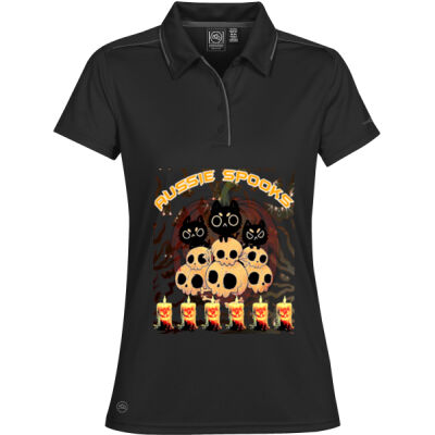 aussie spooks - Women's Inertia Sport Polo Thumbnail