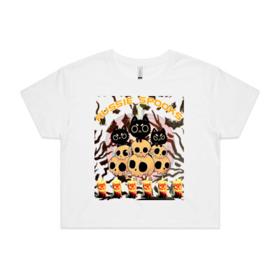 aussie spooks -  Crop Tee Thumbnail