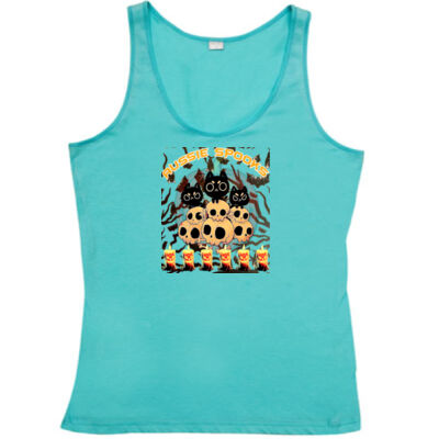 aussie spooks - Womens American Style Singlet Thumbnail
