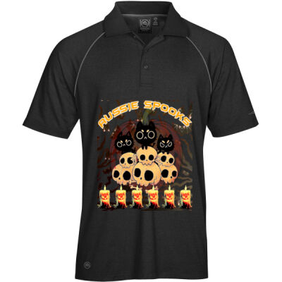 aussie spooks - Men's Piranha Performance Polo Thumbnail