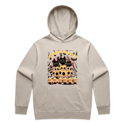 aussie spooks - Mens Relax Faded Hood Thumbnail