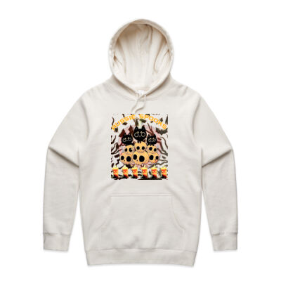aussie spooks - Mens Organic Stencil Hood Thumbnail