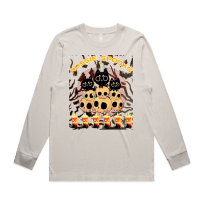 aussie spooks - Wo's Heavy Faded L/S Tee Thumbnail