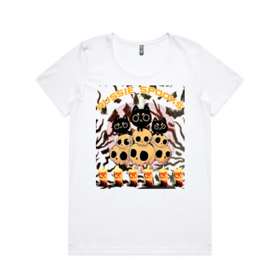 aussie spooks - Wo's Maple Scoop Tee Thumbnail