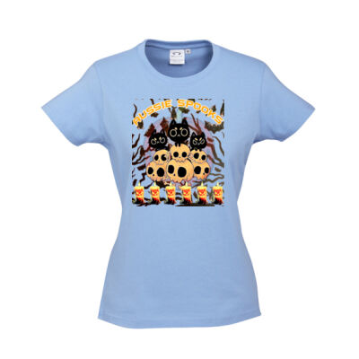 aussie spooks - Womens Ice Short Sleeve Tee Thumbnail