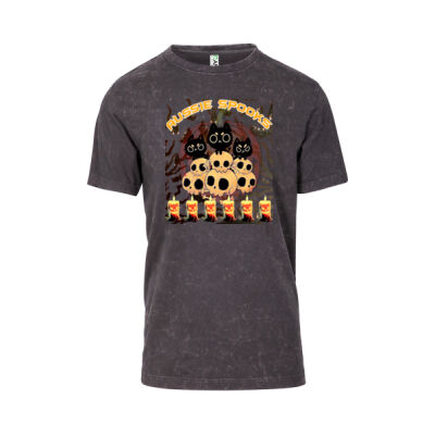 aussie spooks - Men's / Unisex Stone Wash T-shirt Thumbnail