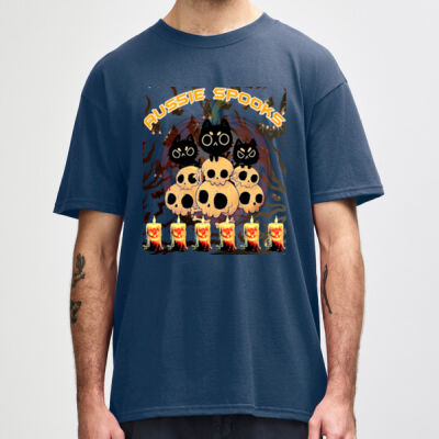 aussie spooks - Maxweight Adult Oversized T-Shirt Thumbnail