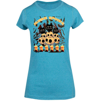 aussie spooks - Womens Greatness Athletic T-shirt Thumbnail