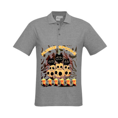 aussie spooks - Mens Crew Short Sleeve Polo Thumbnail