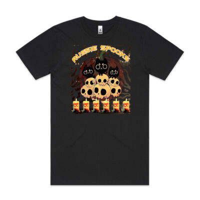 aussie spooks - Block Tubular Tee Thumbnail