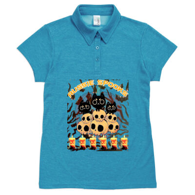 aussie spooks - Ladies' Challenger 100% polyester Polo Thumbnail