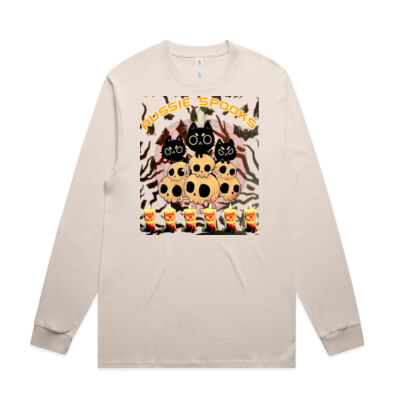 aussie spooks - Block L/S Tee Thumbnail