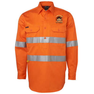 aussie spooks - HV (D+N) CLOSE FRONT L/S 190G SHIRT Thumbnail