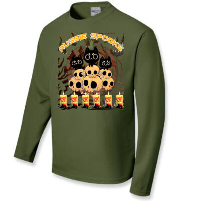 aussie spooks - Unisex Adults Sun Smart Long Sleeve Tee Shirt Thumbnail