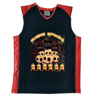 aussie spooks - Mens Basketball Singlet Thumbnail