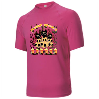 aussie spooks -  Adults Short Sleeve Rashie Thumbnail