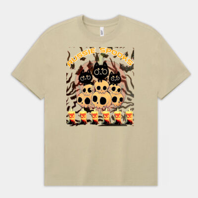 aussie spooks - Super Heavyweight Oversized Unisex T-Shirt Thumbnail