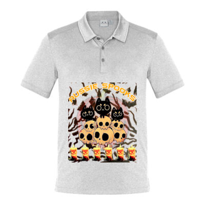 aussie spooks - Mens Aero Short Sleeve Polo Thumbnail