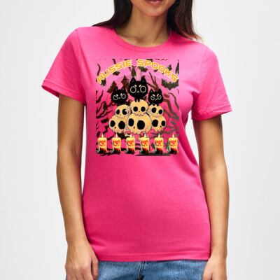 aussie spooks -  Women's Midweight Semi-Fitted T-Shirt Thumbnail