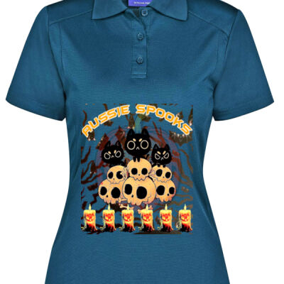 aussie spooks - LUCKY BAMBOO POLO Ladies Thumbnail