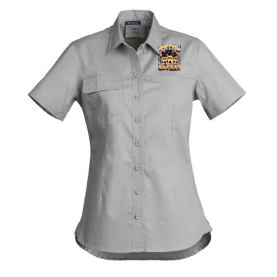 aussie spooks - Womens Lightweight Tradie Short Sleeve Shirt Thumbnail
