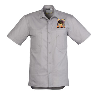aussie spooks - Mens Lightweight Tradie Short Sleeve Shirt Thumbnail