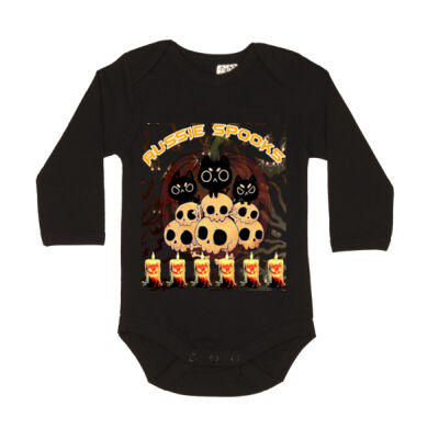 aussie spooks - Long Sleeve Bodysuit Thumbnail
