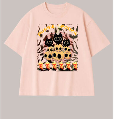 aussie spooks - Kids Slouch Tee - Acid Wash Thumbnail