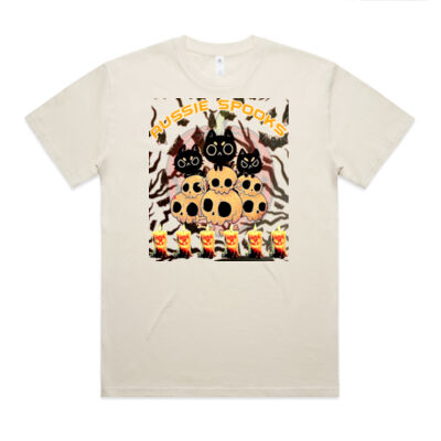 aussie spooks - Block Oversized Tee Thumbnail