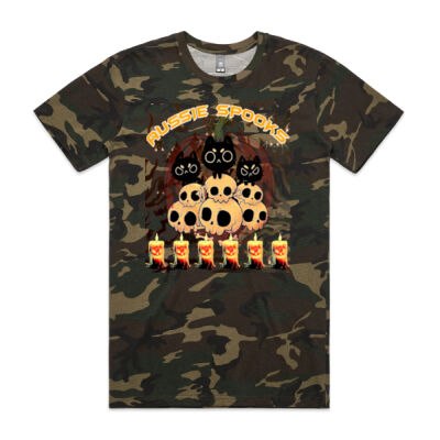 aussie spooks - Camo Staple Tee  Thumbnail