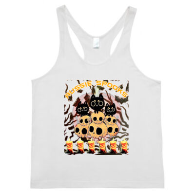 aussie spooks - T-back Singlet Thumbnail