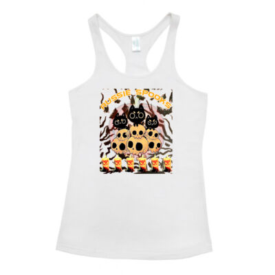 aussie spooks - T-back Singlet Thumbnail