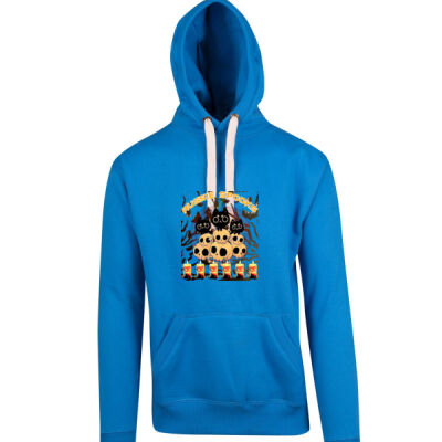 aussie spooks - Mens Brushed Heavy Fleece Hoodie Thumbnail