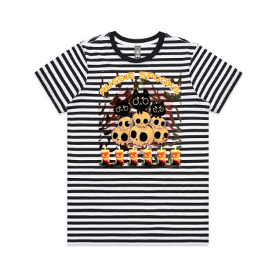aussie spooks - Maple Tee - Striped Thumbnail