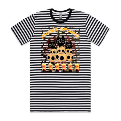 aussie spooks - Staple Tee - Striped Thumbnail