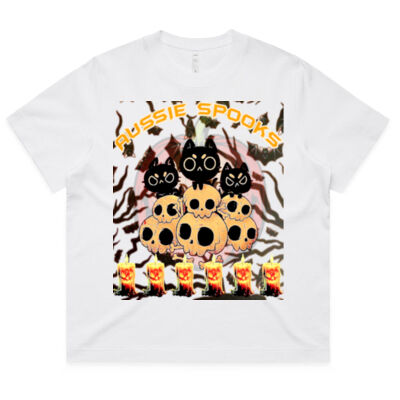 aussie spooks - Wo's Box Tee Thumbnail