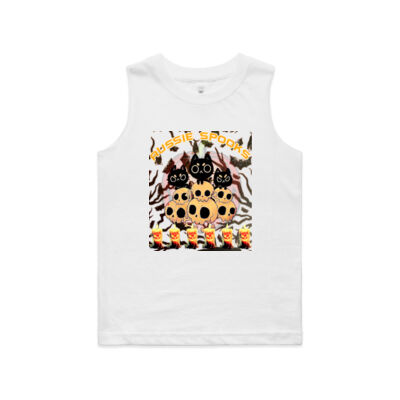 aussie spooks - Kids Barnard Tank tee  Thumbnail