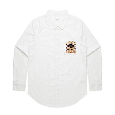 aussie spooks - Womens Oxford Shirt Thumbnail